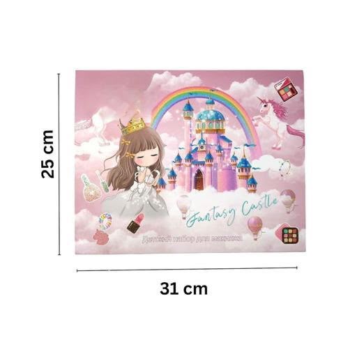 Unicorn Fantasy Castle Princess Makeup Kit for Kids