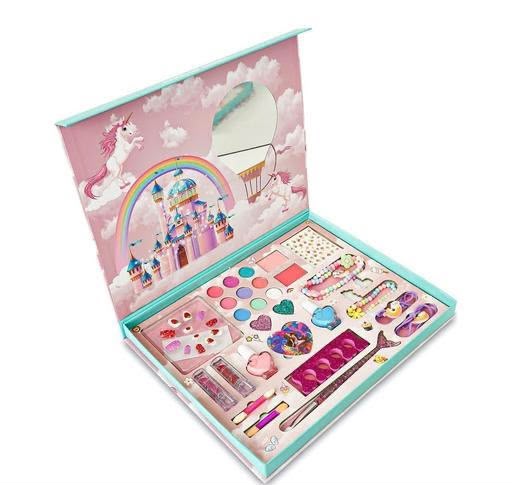 Unicorn Fantasy Castle Princess Makeup Kit for Kids